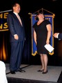 RI President D.K. Lee and New Bedford President Sarah Lamothe